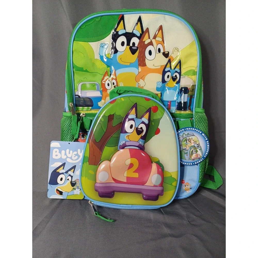 Bluey Kids Backpack Green 17